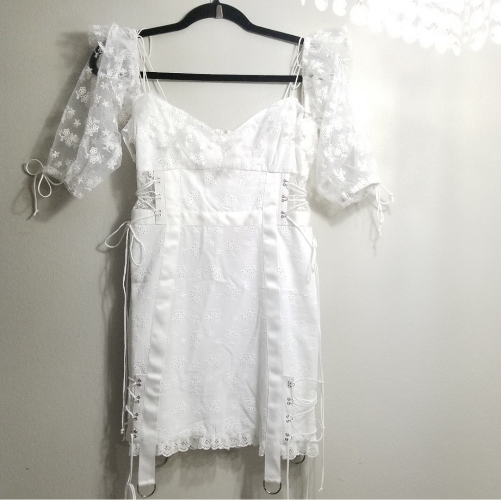 🍒NWT🍒 FL&L OFF SHOULDER DRESS - Picture 5 of 8